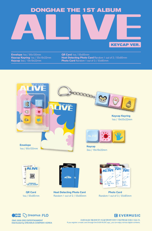 [Site Benefit] Donghae Alive (Keycap Ver.)