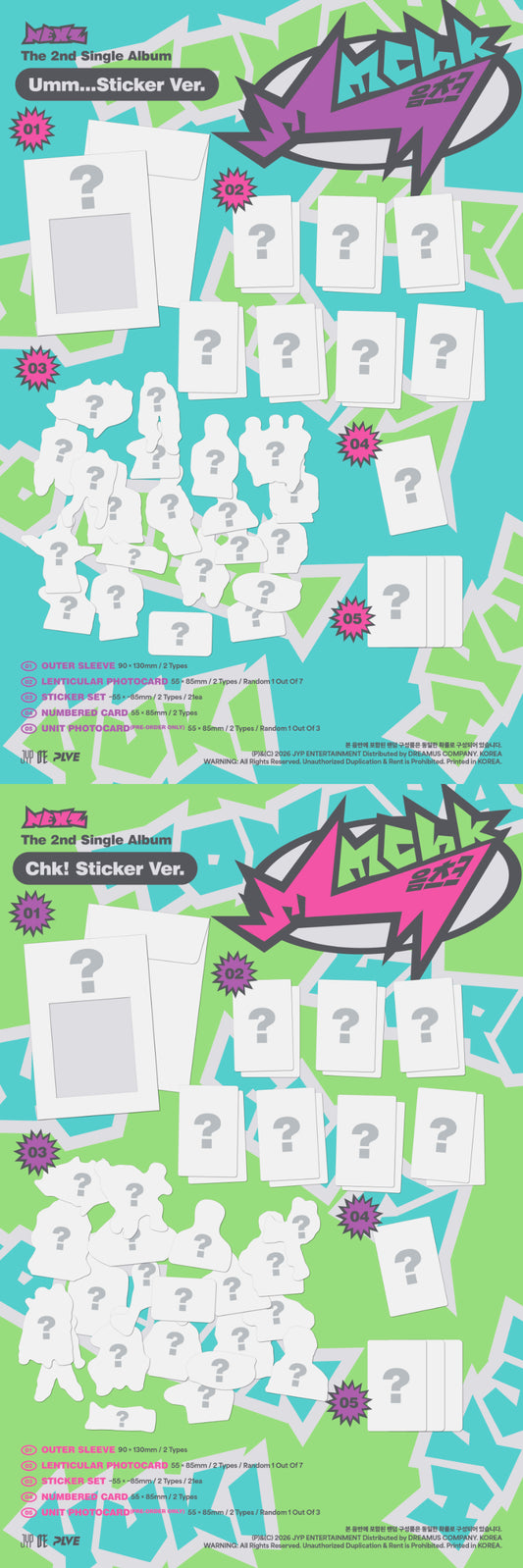 NEXZ Mmchk (Sticker Ver.)