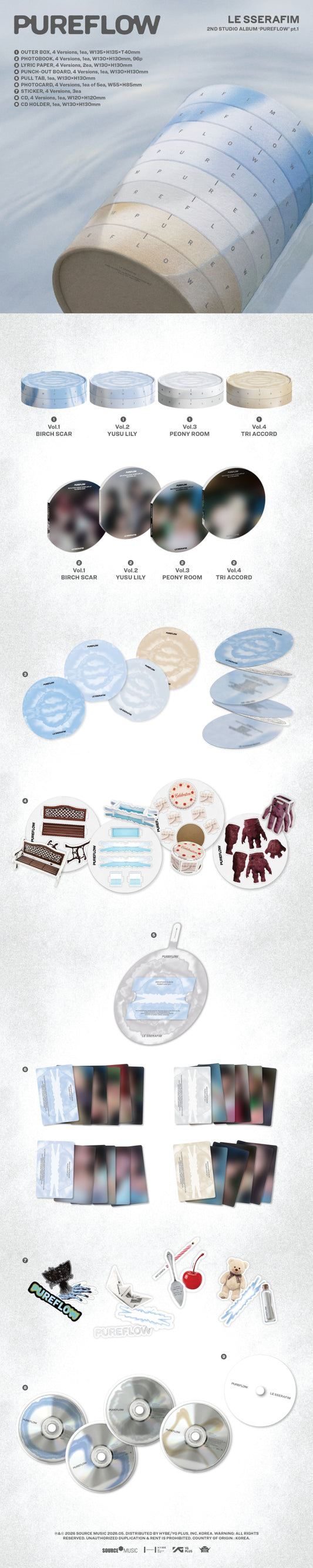 Le Sserafim Pureflow pt.1