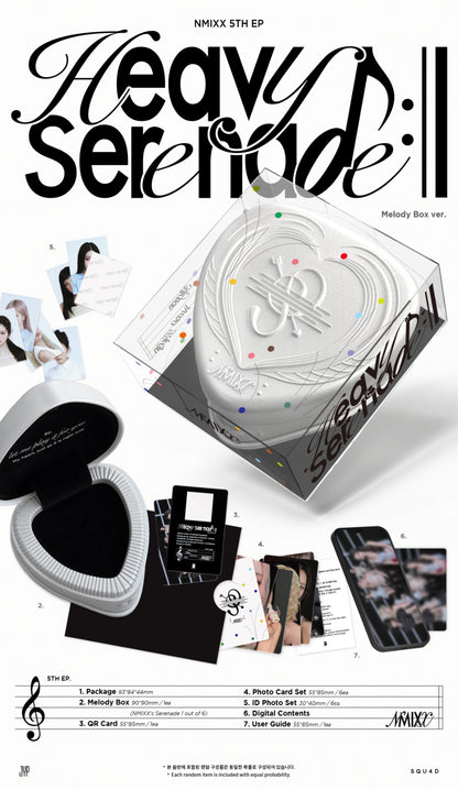 [Site Benefit] NMIXX Heavy Serenade (Melody Box Ver.)