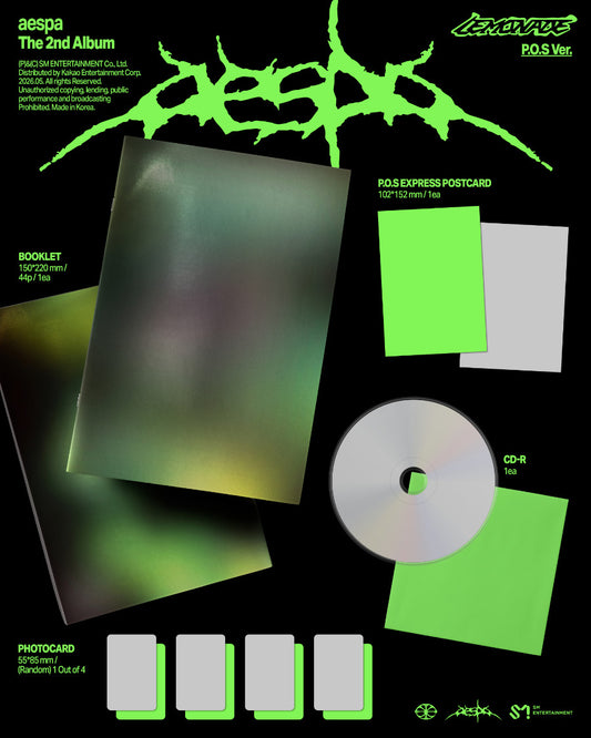 aespa Lemonade (P.O.S Ver.)