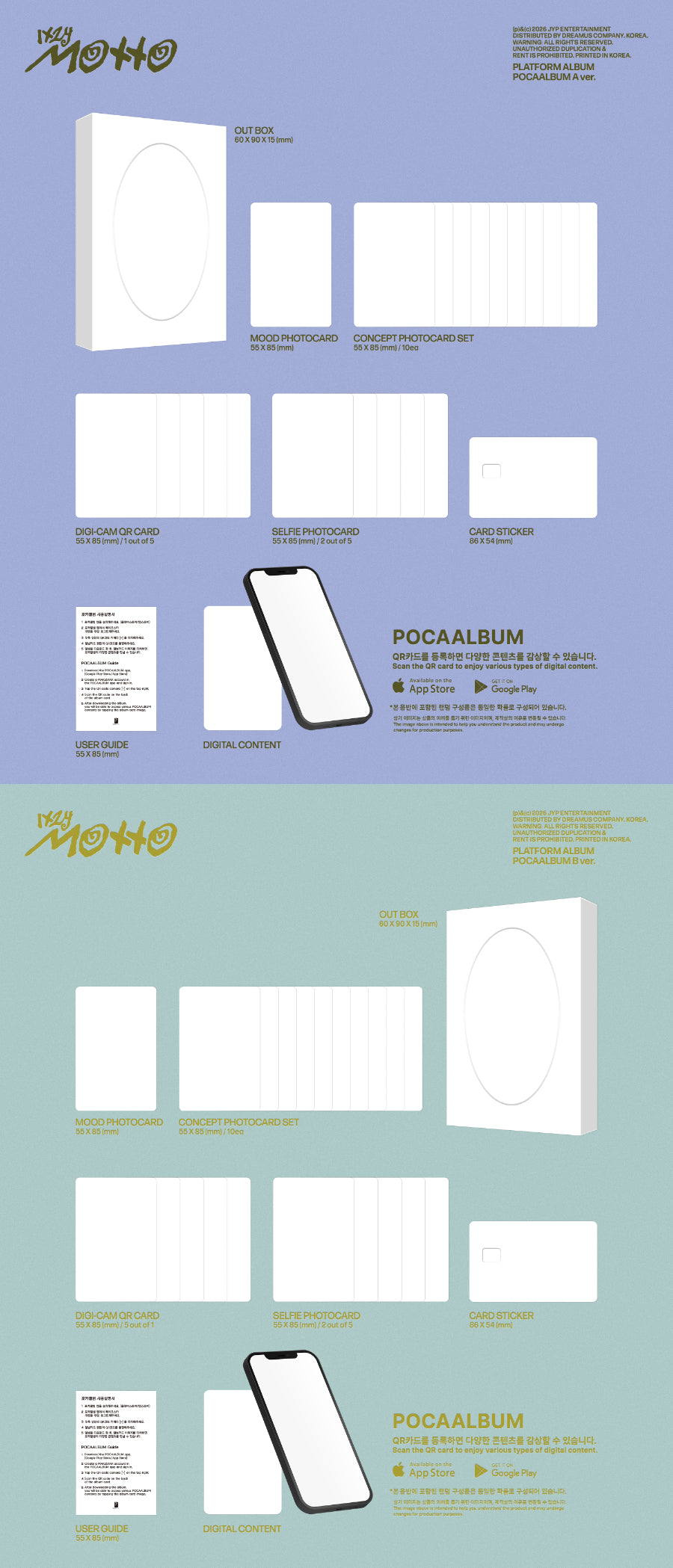 [Site Benefit] ITZY Motto (Platform Album Pocaalbum Ver.)
