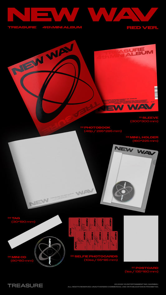 Treasure New Wav (Red Ver.)