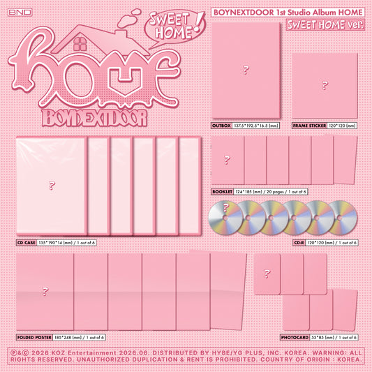 BOYNEXTDOOR Home (Sweet Home Ver.)