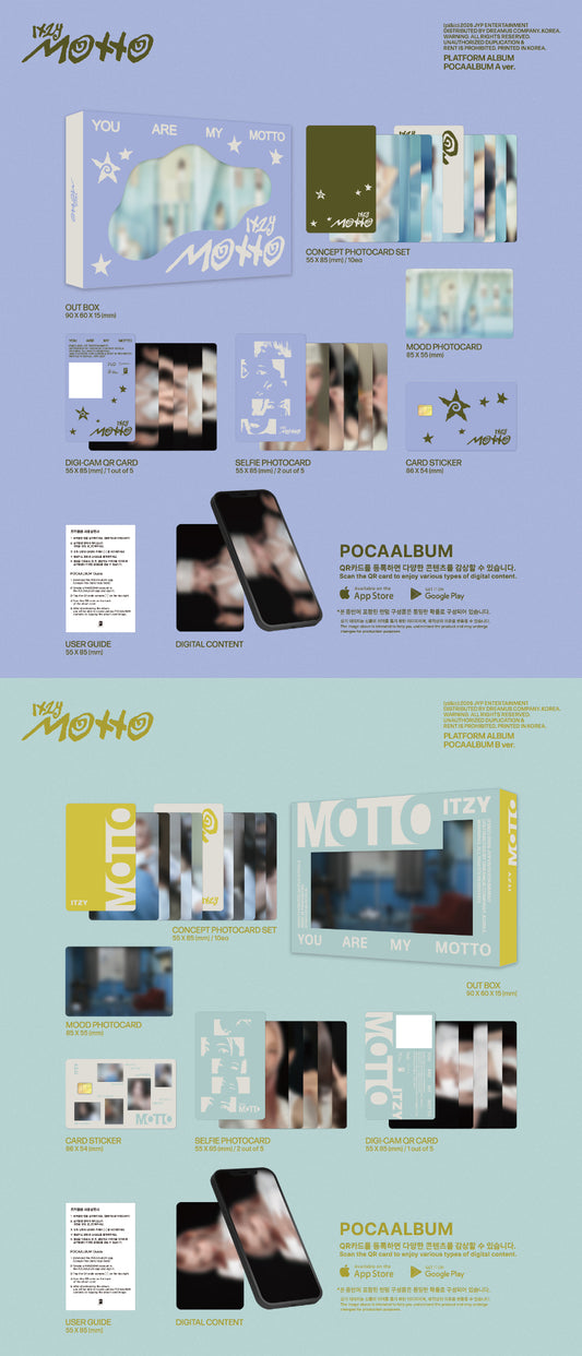 ITZY Motto (Platform Album Pocaalbum Ver.)