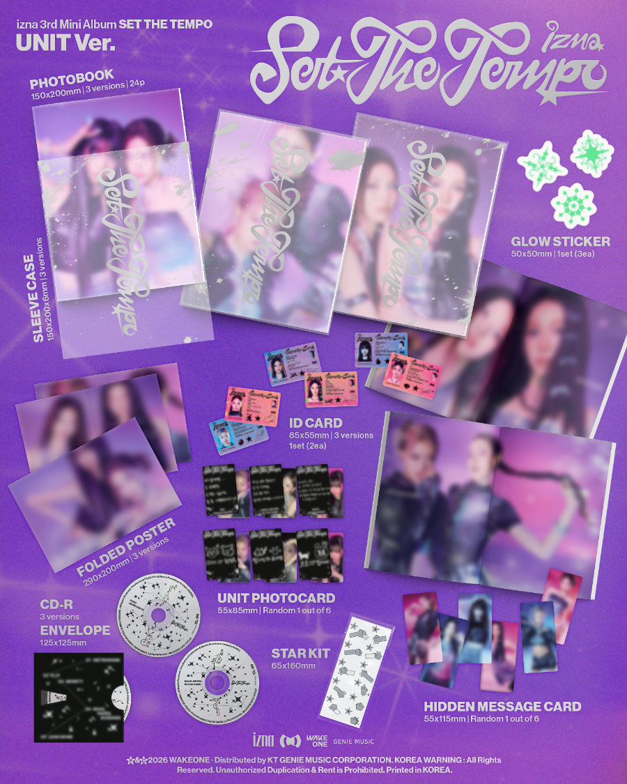 izna Set The Tempo (Unit Ver.) – Poptheshop