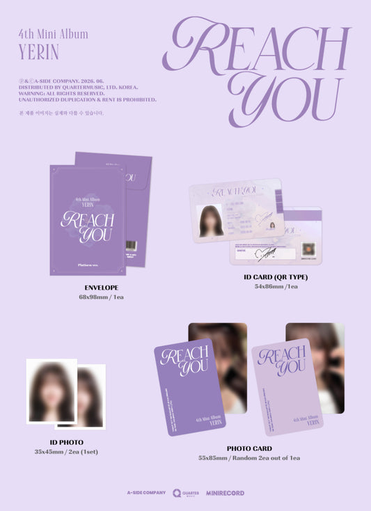 Yerin Reach You (Platform Ver.)
