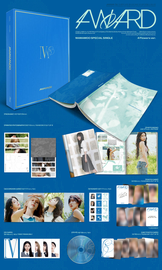 [Site Benefit] Mamamoo 4WARD (4 Flowers Ver.)