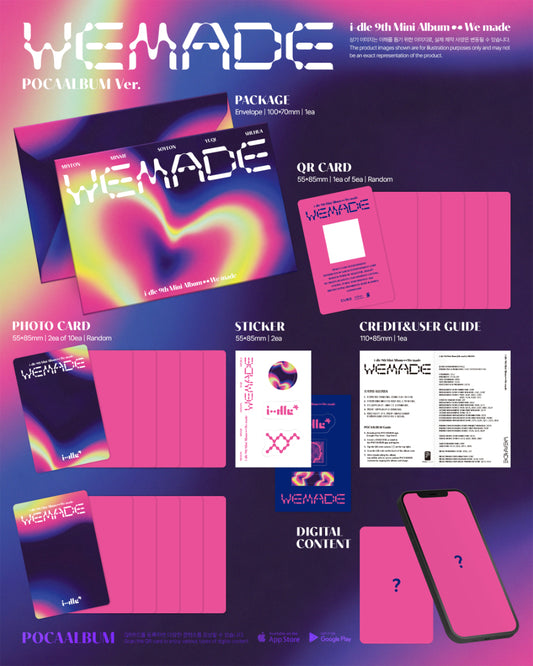 i-dle We made (Pocaalbum Ver.)