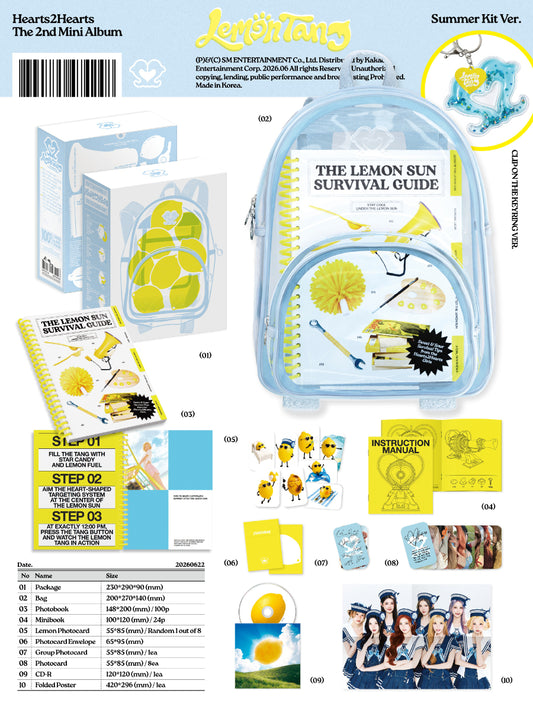 Hearts2Hearts Lemon Tang (Summer Kit Ver.)