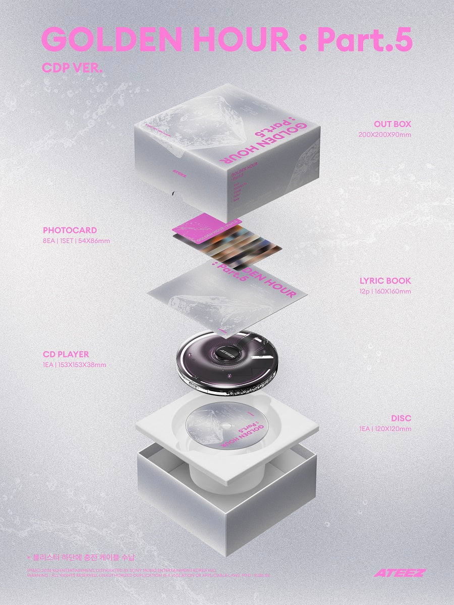 ATEEZ Golden Hour : Part. 5 (CDP Ver.)