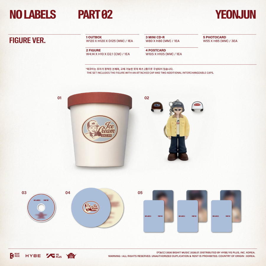 Yeonjun No Labels : Part 02 (Figure Ver.)