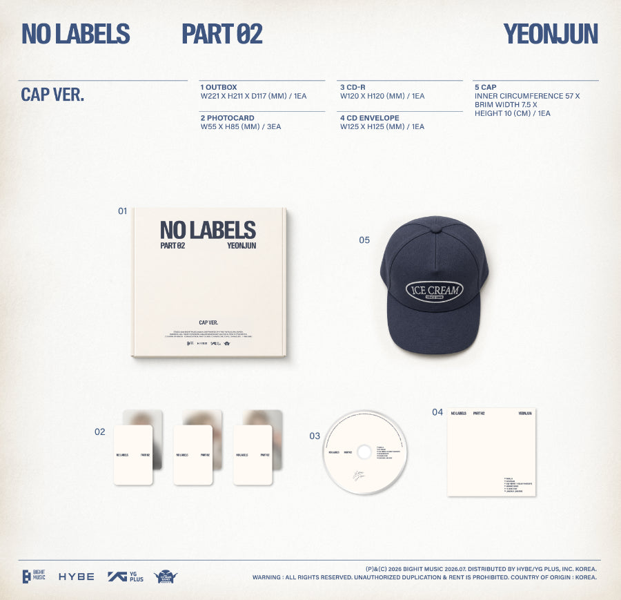 Yeonjun No Labels : Part 02 (Cap Ver.)
