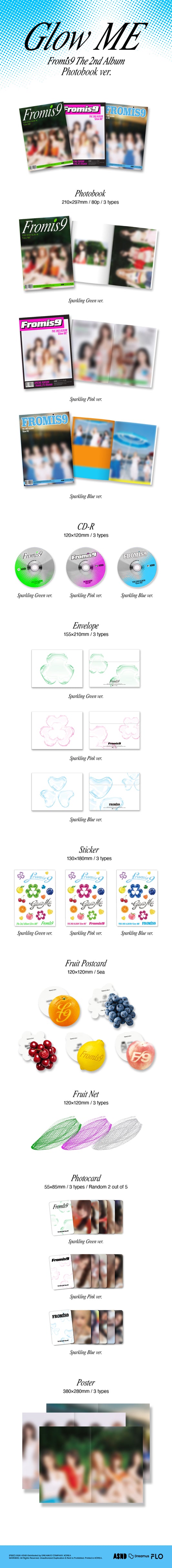 fromis_9 Glow ME (Photobook Ver.)