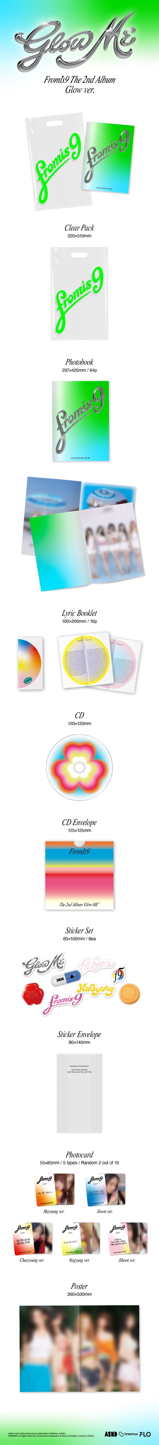 fromis_9 Glow ME (Glow Ver.)
