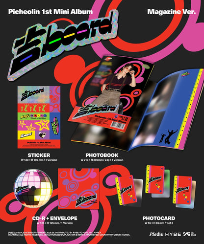 [Site Benefit] Picheolin 吉board (Gilboard) (Magazine Ver.)