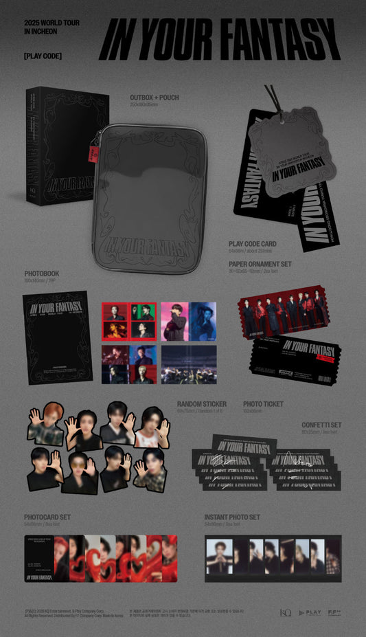 ATEEZ 2025 World Tour In Your Fantasy in Incheon Playcode