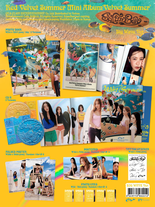 Red Velvet Velvet Summer (Big Wave Ver.)