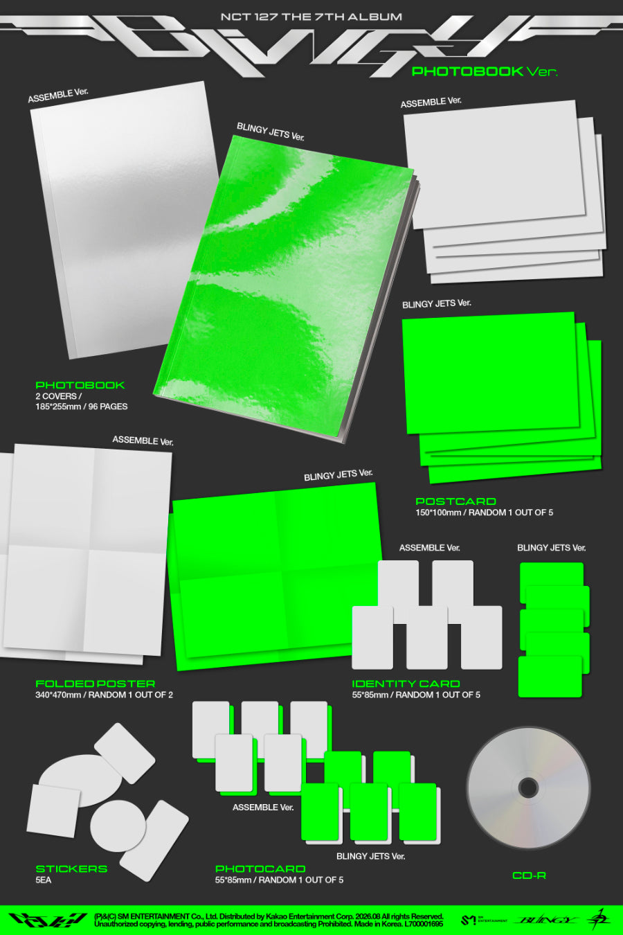 NCT 127 Blingy (Photobook Ver.)