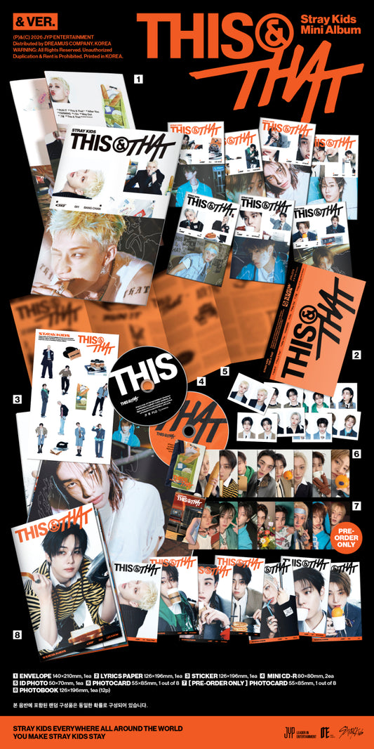Stray Kids This & That (& Ver.)