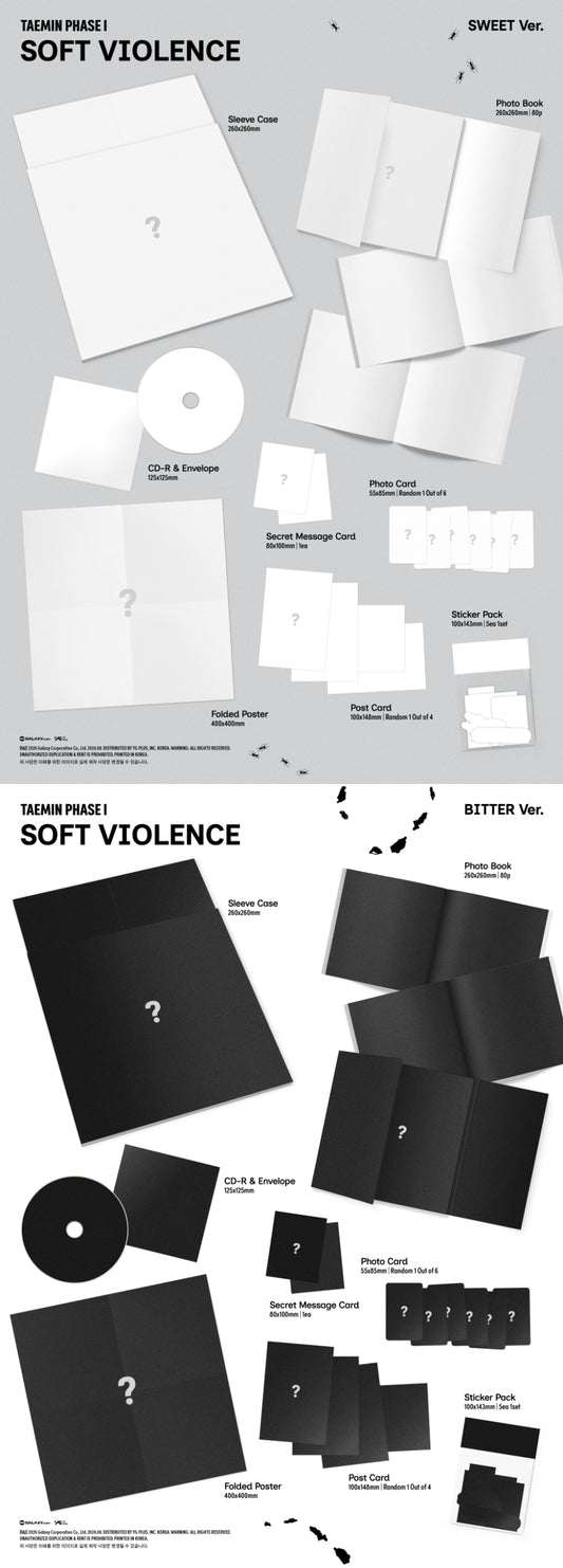 Taemin Phase I : Soft Violence (Photobook Ver.)