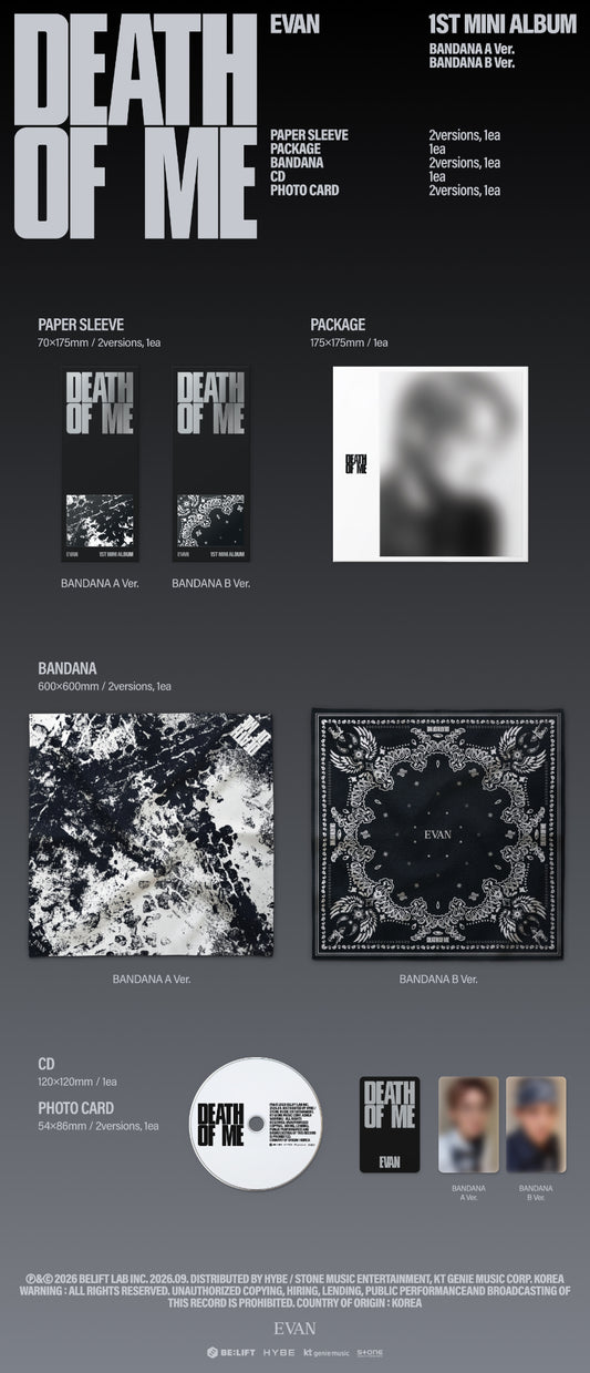 Evan Death Of Me (Bandana Ver.)