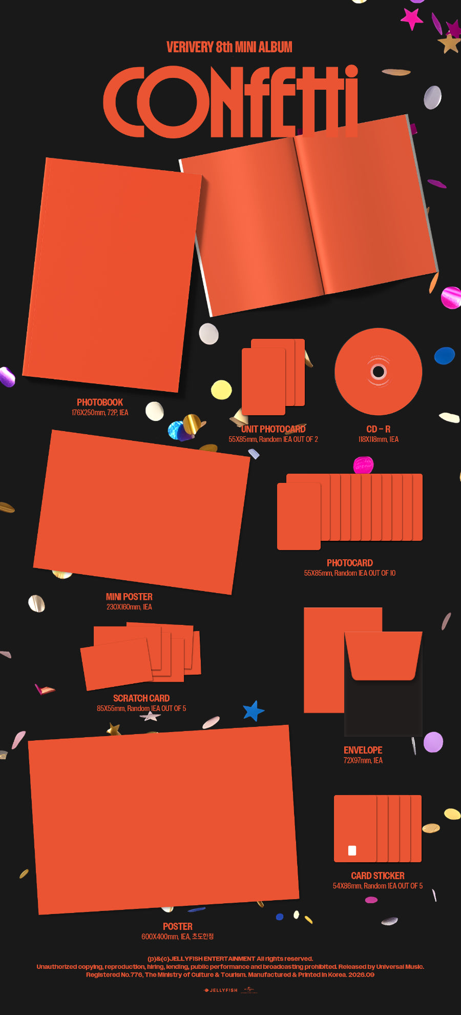 VERIVERY Confetti (Photobook Ver.)