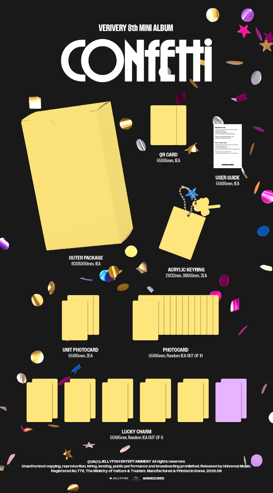 VERIVERY Confetti (Luckycharm Ver.)