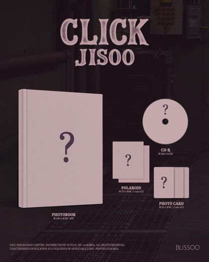 [Site Benefit] Jisoo Click (Photobook Ver.)