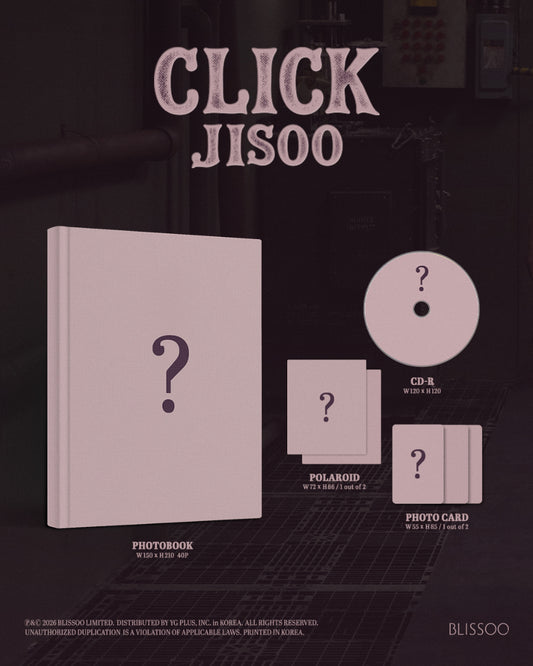 [Site Benefit] Jisoo Click (Photobook Ver.)