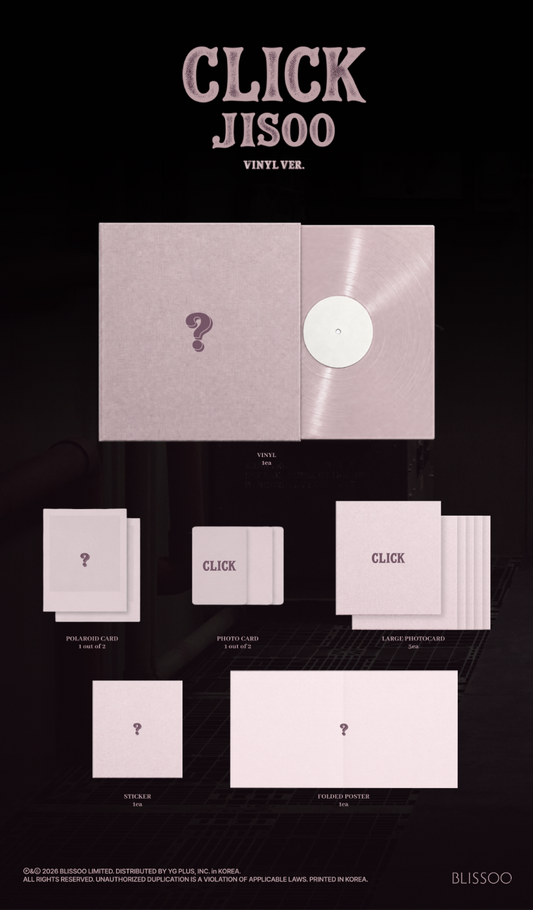 Jisoo Click (LP Ver.)
