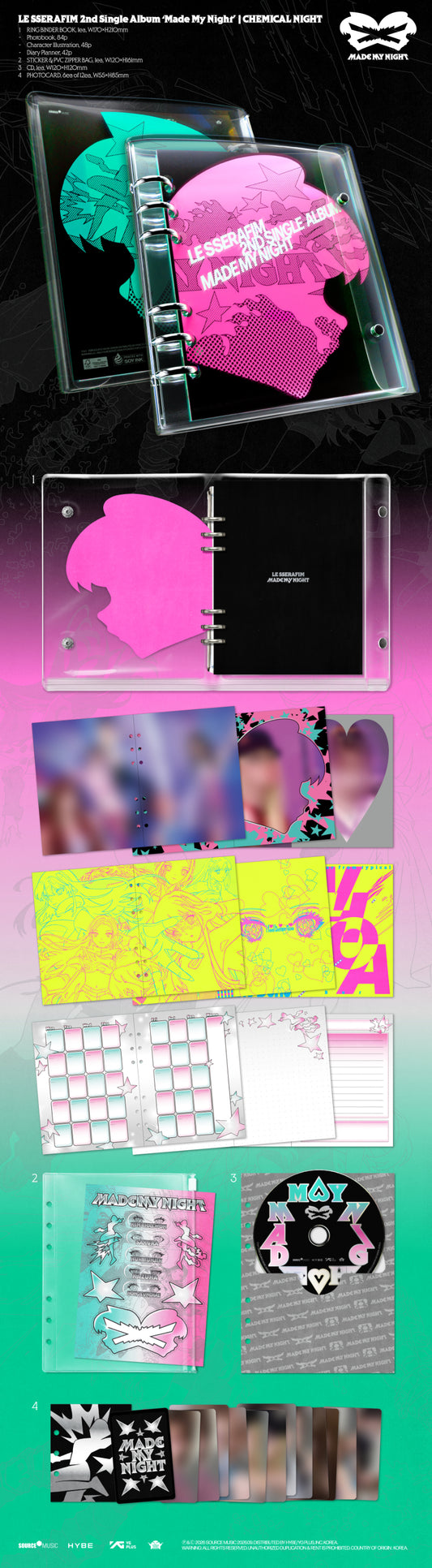 [Site Benefit] Le Sserafim Made My Night (Chemical Night Ver.)