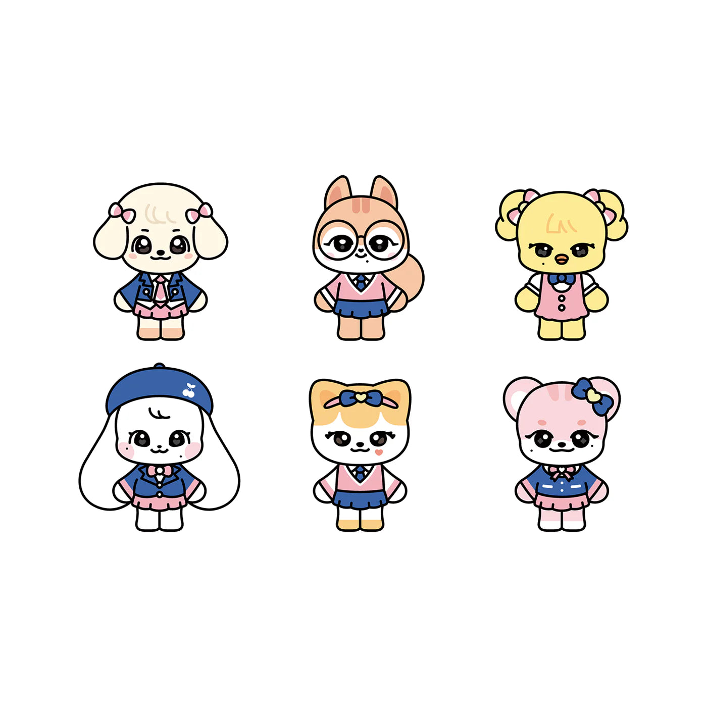 IVE Welcome to MINIVE School Pop-Up MD - MINIVE School Plush Keyring