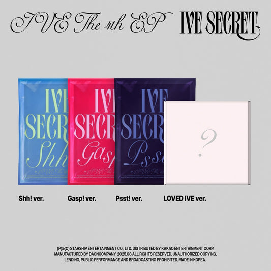 [Starship Square] IVE IVE Secret (Ver Set / Loved IVE Ver.)