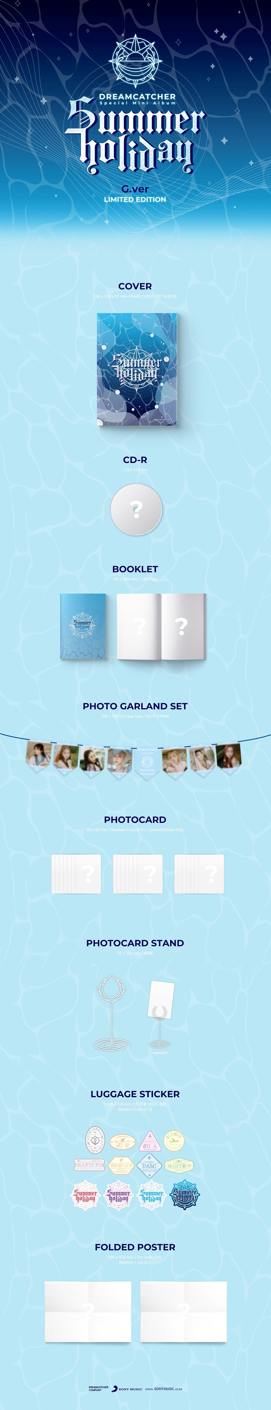 Dreamcatcher Summer Holiday (G Ver. Limited Edition)