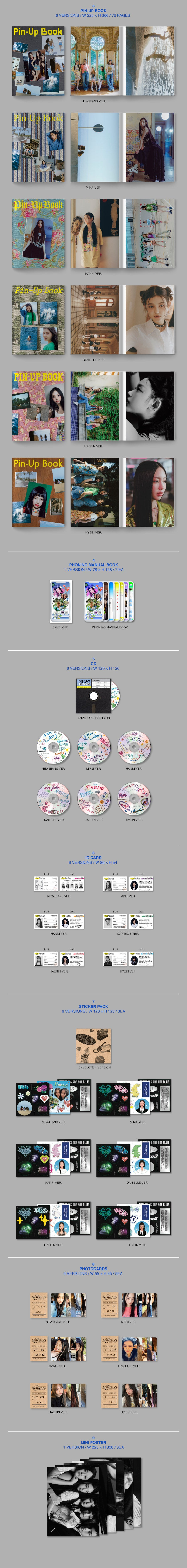 NewJeans New Jeans (Blue Book Ver.)