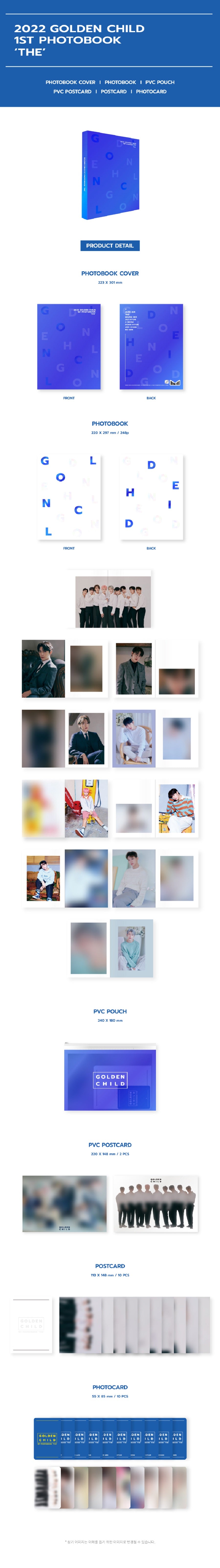 Golden Child 2022 1st Photobook The