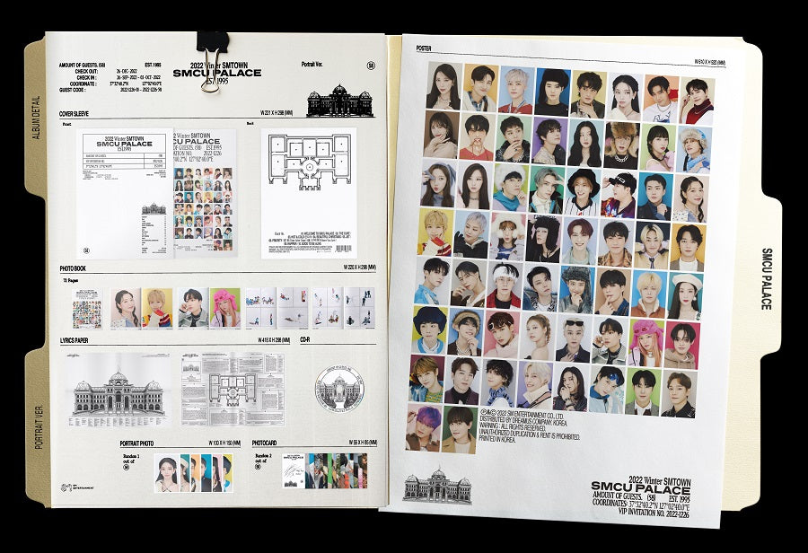 2022 Winter SMTOWN : SMCU Palace (Portrait Book Ver.)