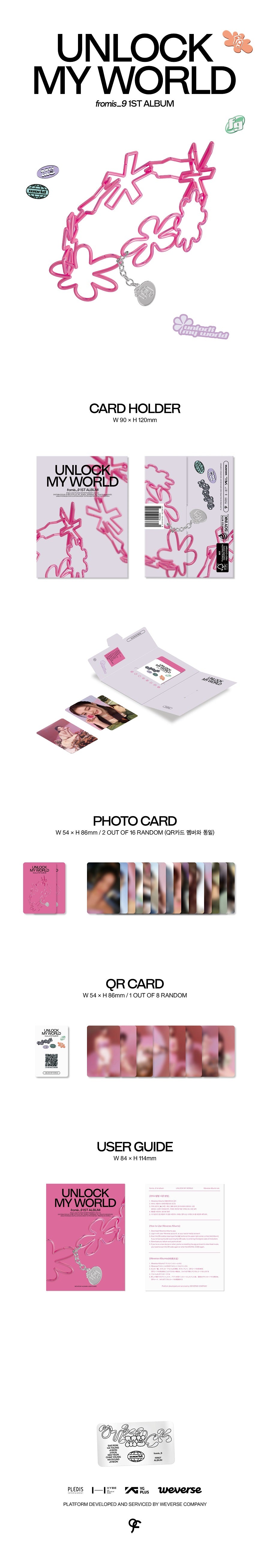 fromis_9 Unlock My World (Weverse Albums Ver.)