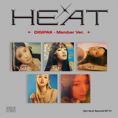 (G)I-DLE Heat (Digipack Ver.)