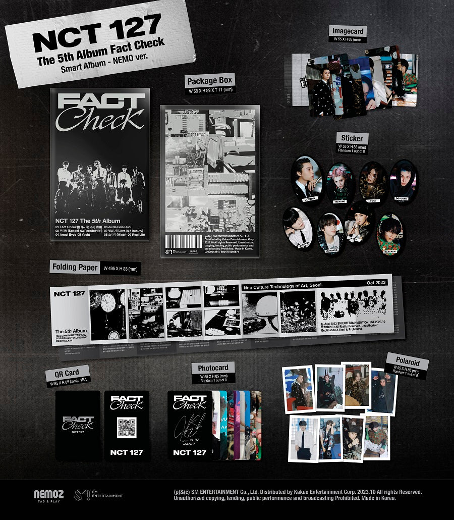 NCT 127 Fact Check (QR Ver.)