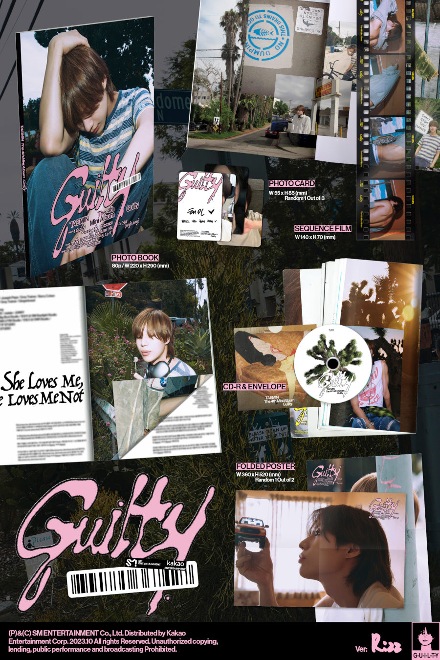 Taemin Guilty (Photobook Ver.)