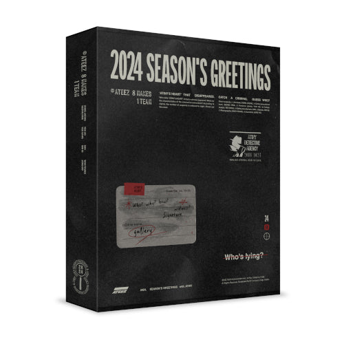 ATEEZ 2024 Season's Greetings + KQ Shop Benefit