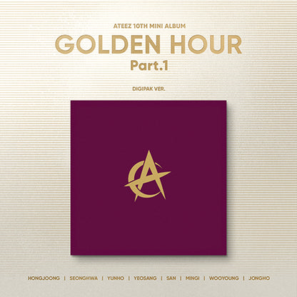 [Site Benefit] ATEEZ Golden Hour : Part.1 (Digipack Ver.)