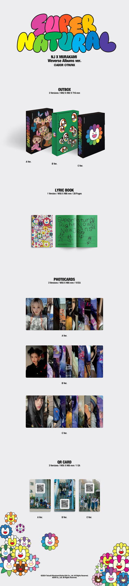[Site Benefit] NewJeans Supernatural (Weverse Albums Ver.)