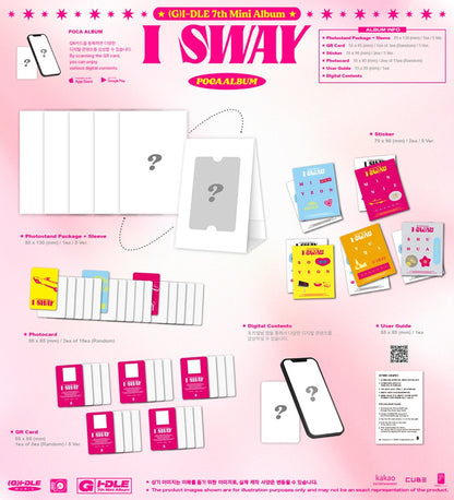 [Site Benefit] (G)I-DLE I Sway (Poca Album Ver.)