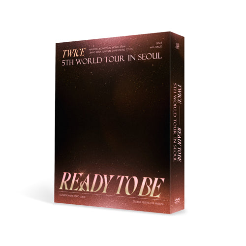 [JYP Shop] Twice 5th World Tour Ready To Be in Seoul DVD