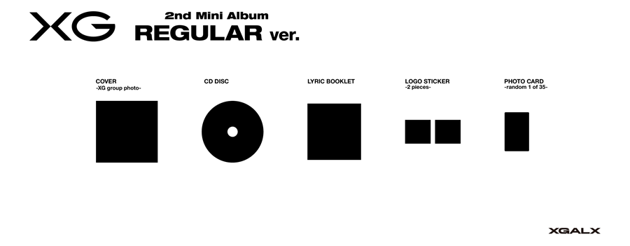 XG 2nd Mini Album (Regular Ver.)