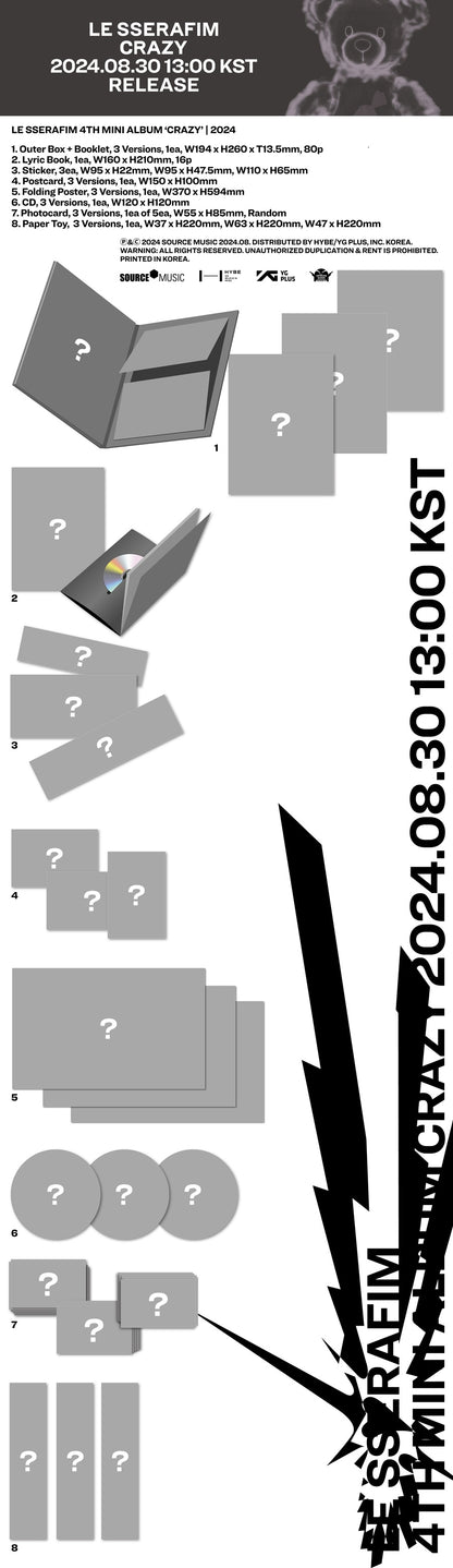 [Site Benefit] Le Sserafim Crazy