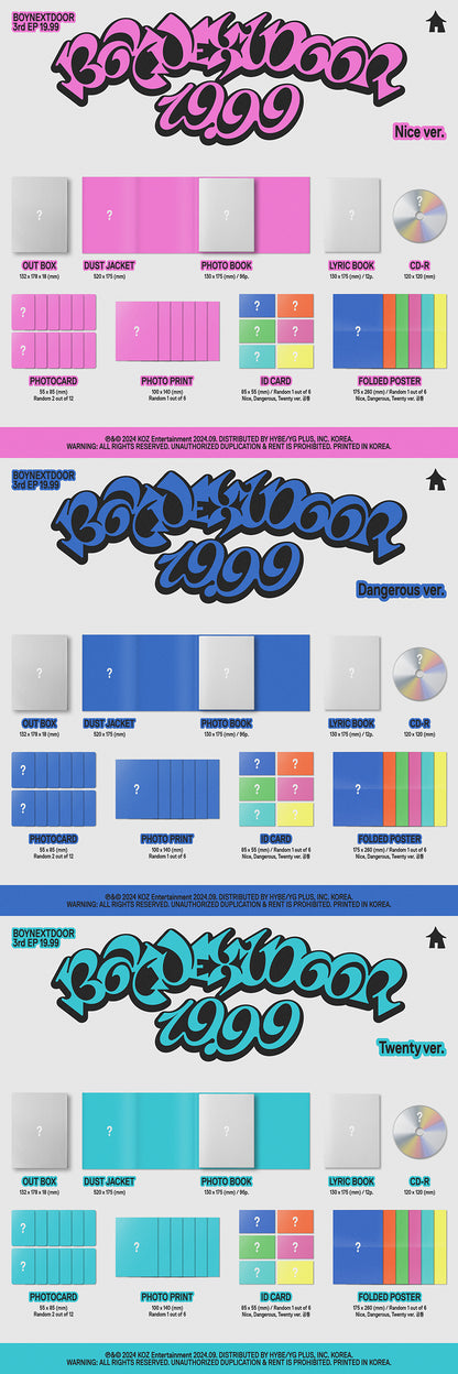 [Weverse] BOYNEXTDOOR 19.99